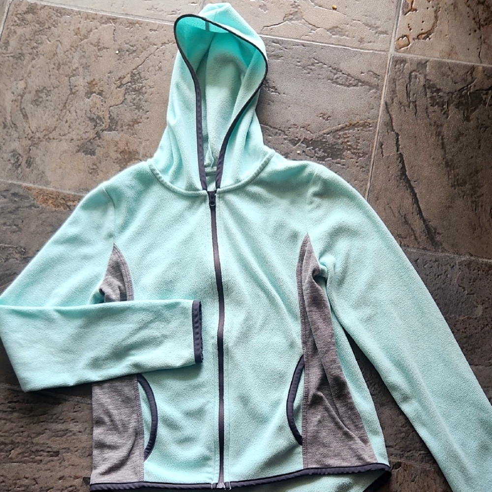 Girls Zip Hoodie Size Large (10/12)